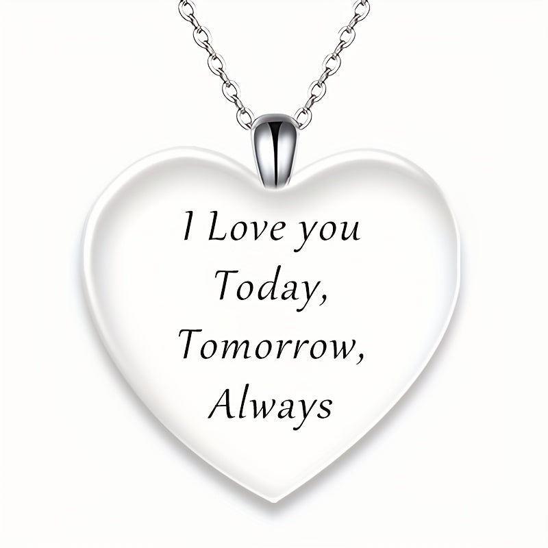 Heart Pendant Necklace Kids Jewelry