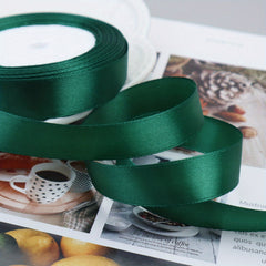 25 Yards Roll Silk Satin Ribbon for DIY Gift Package Bow Making Supplies