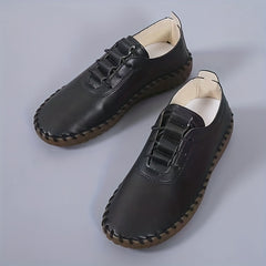Soft Sole Lace Up Loafers Women's Casual Walking Shoes