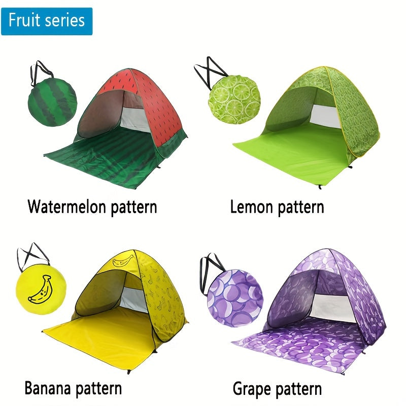 Portable Sunshade Tent Fully Automatic for Camping Beach