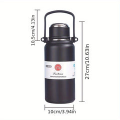 1200ml Stainless Steel Water Kettle Portable Insulated Cup for Outdoor Sports
