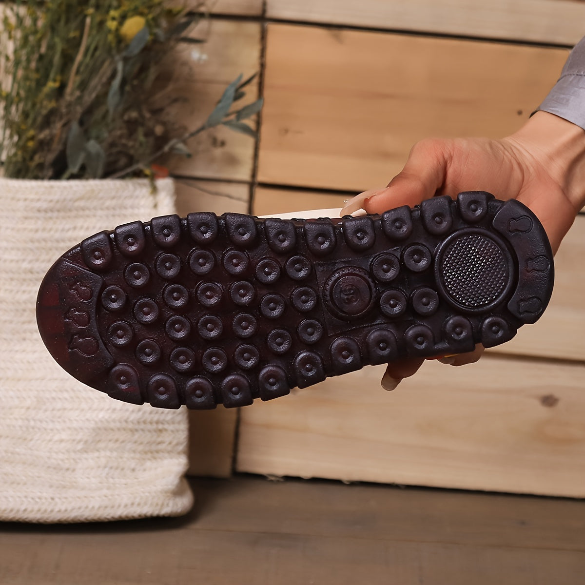 Soft Sole Flat Round Toe Loafers Shoes Lightweight Comfortable Breathable Skate
