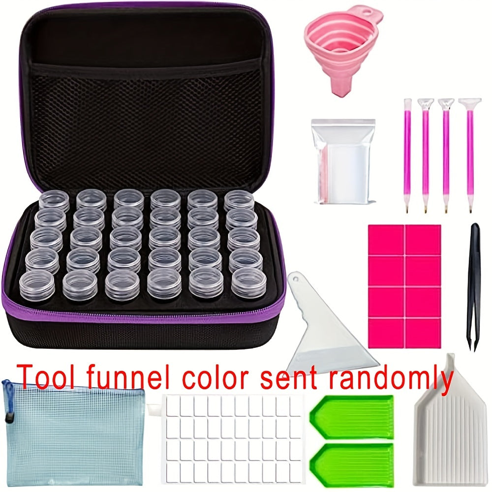 30-Slot DIY Diamond Painting Storage Containers