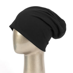 Hip hop Beanie Hat Slouchy Cap Unisex Solid Skullies for Winter