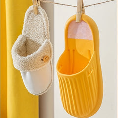 Women's Detachable Lined Slippers Closed Toe Indoor Shoes