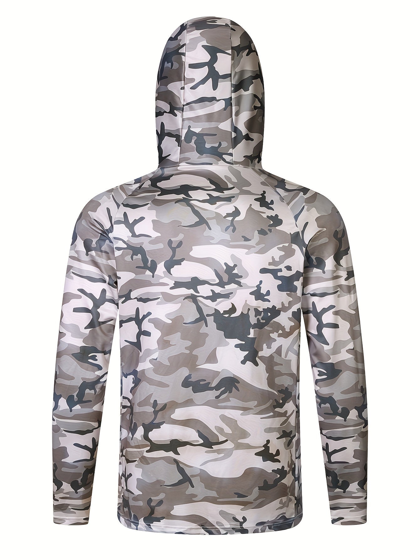 Men's UPF 50 Sun Protection Hoodie Long Sleeve Quick Dry Tops