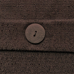 Bohemian Linen Window Curtains Button Rod Pocket Curtains