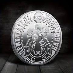 Lucky Coins Decor Souvenirs Room Decor Wishing Coins Collectible Copy Coin