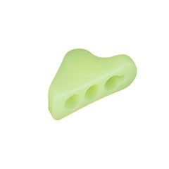 10pcs Fluorescent Safety Buckles for Canopy Wind Ropes Luminous Triangle