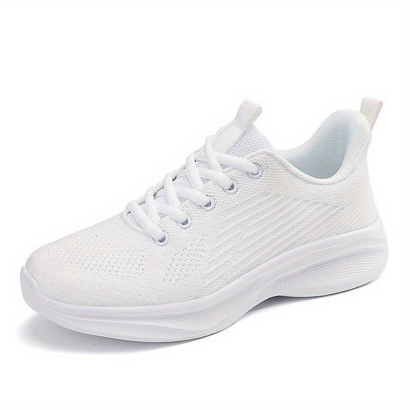 Woven Running Shoes Breathable Casual Sneakers Women's Footwear