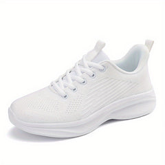Woven Running Shoes Breathable Casual Sneakers Women's Footwear