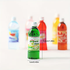 Dollhouse Drink Bottles Juice Food Props Kitchen Accessories