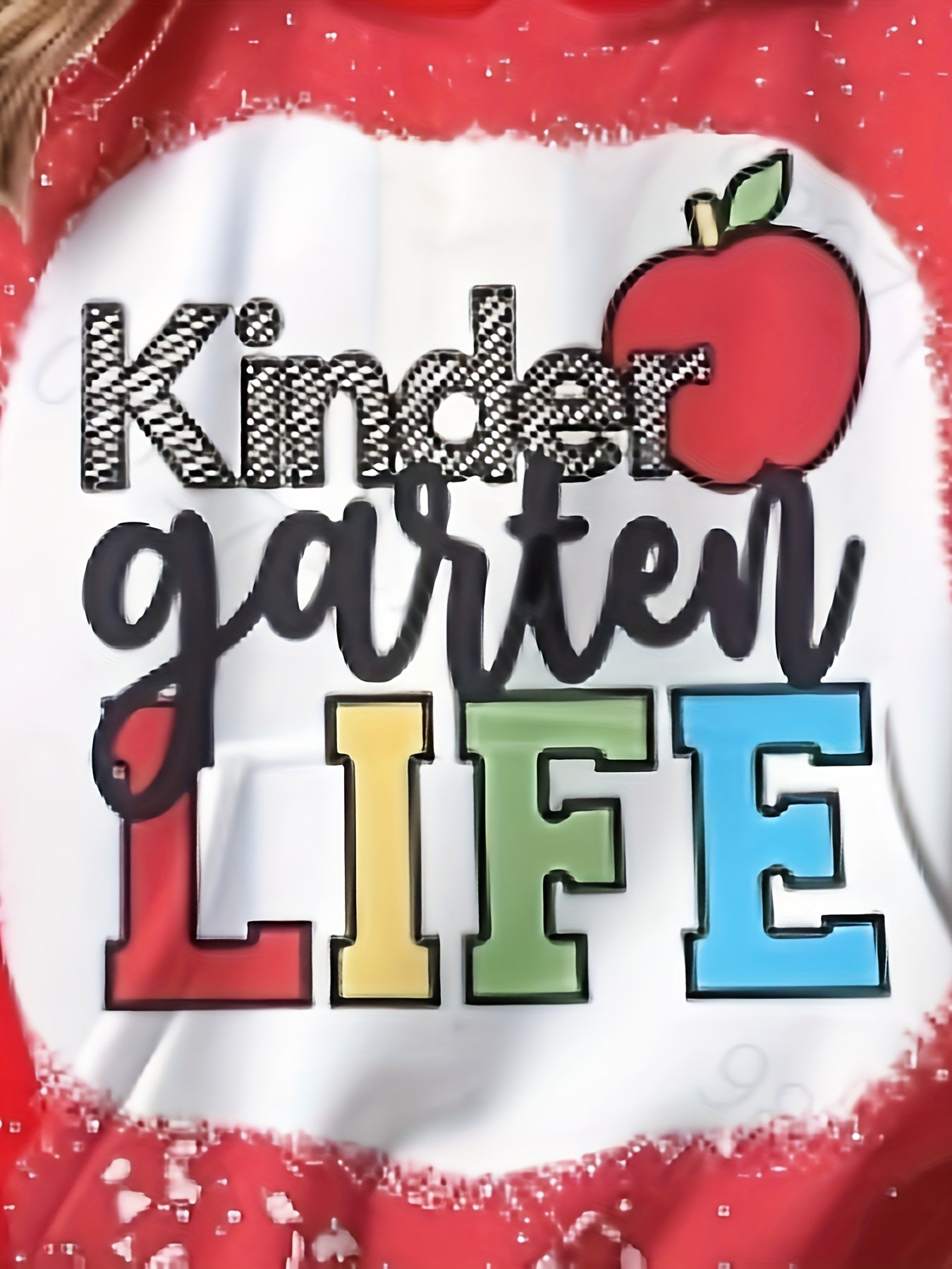 Girls Kindergarten Life Hoodie with Pocket 4-14y