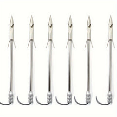 6pcs Fishing Arrow For Slingshot Stainless Steel Arrow Outdoor