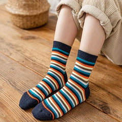 5 Pairs Boys Cartoon Crew Socks Breathable Comfy Children's Socks
