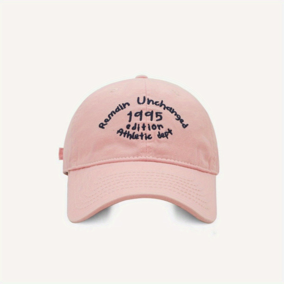 Unisex Sunshade Breathable Baseball Cap Green Letter Embroidery