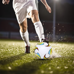 Size 5 Prof. Football PU Leather Soccer Ball For Competition