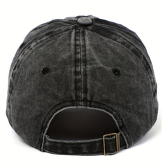 Outdoor Washed Cotton Sun Protection Baseball Cap Adjustable Size