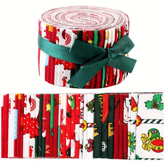 Christmas Patterns DIY Cloth Strips Set - Sewing Supplies