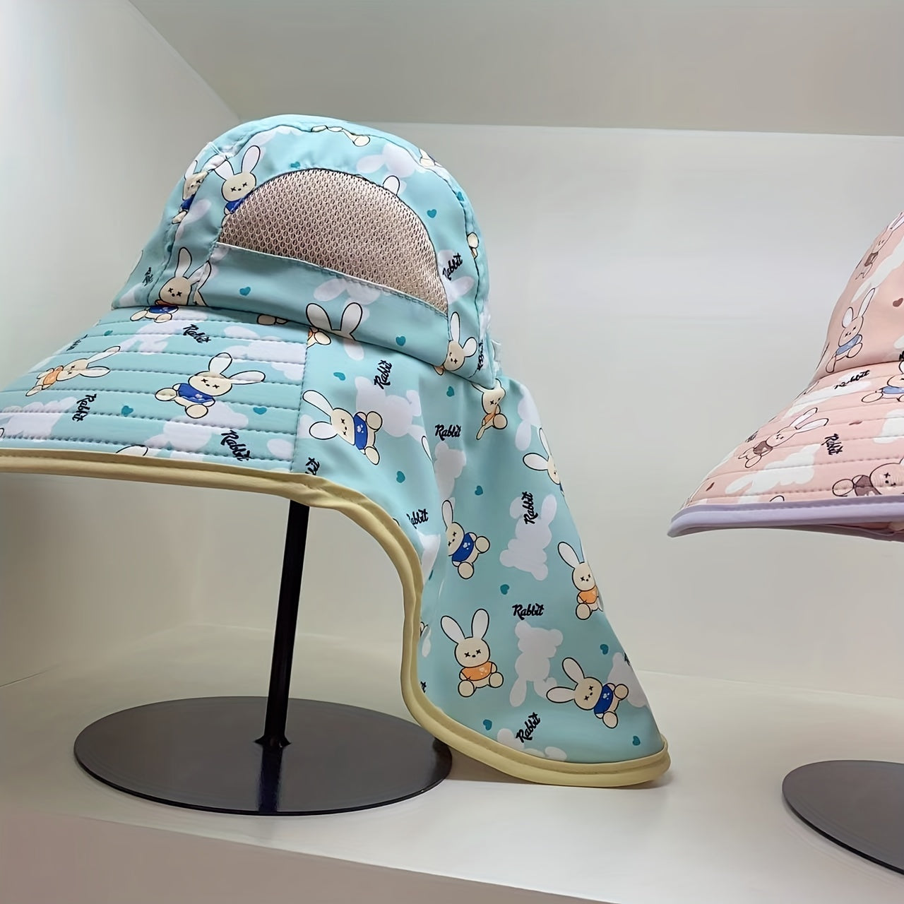 Big Brim Sunshade Children's Sun Hat with Neck Protection