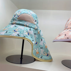 Big Brim Sunshade Children's Sun Hat with Neck Protection
