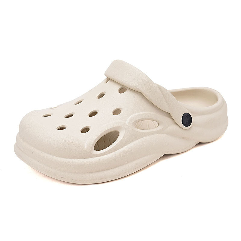 Men's Breathable Clog Sandals With Strap for Outdoor Walking