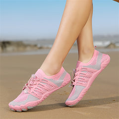 Women's Mesh Breathable Water Shoes Quick Drying Anti cut Beach Shoes