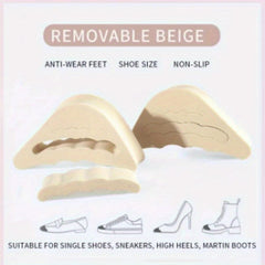 Women's High Heel Shoe Forefoot Insert Pad Toe Plug Pain Relief Insole