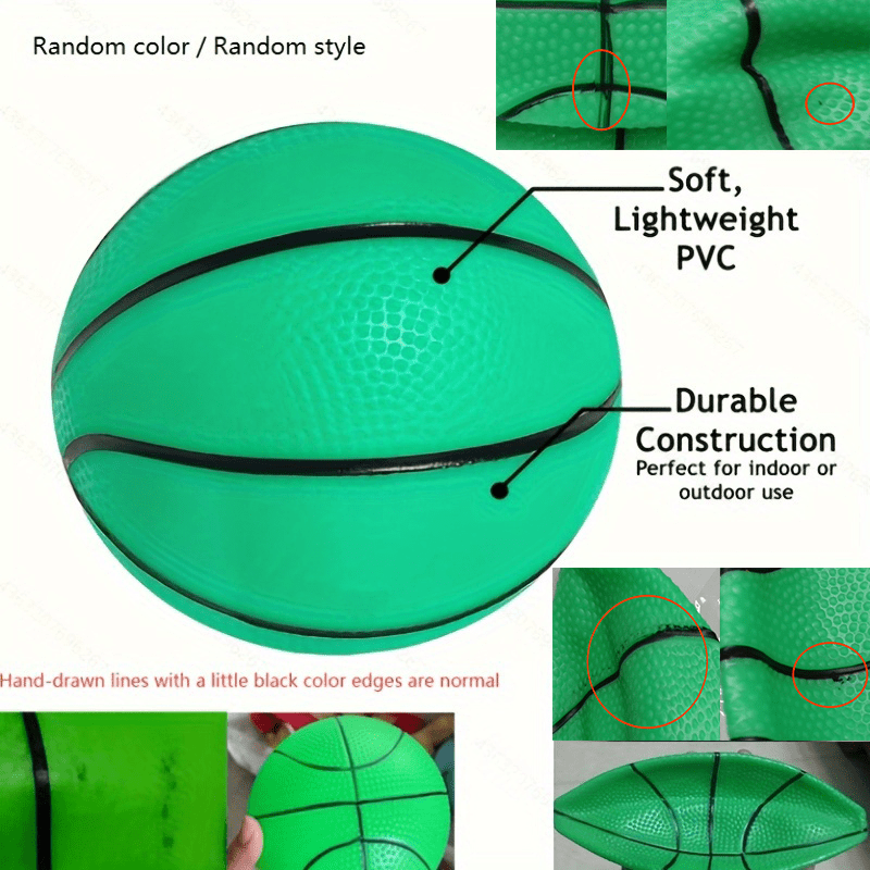 12 Glow In The Dark Mini Basketballs