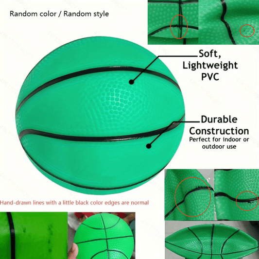 12 Glow In The Dark Mini Basketballs
