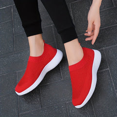 Women's Mesh Slip On Sneakers Lightweight Walking Shoes