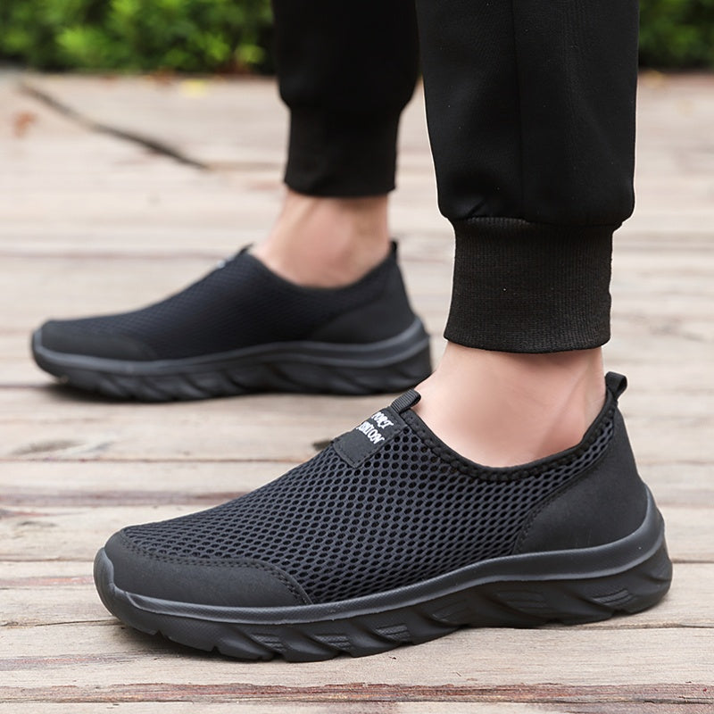 Men's Slip on Sneakers Lightweight Athletic Shoes Low Top