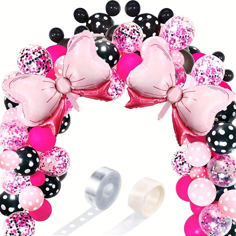 119pc Pink Balloon Garland Set for Girls' Birthday Wedding Baby Shower