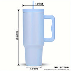 Stainless Steel Water Bottle 40oz Insulated Leakproof Cup Travel Mug