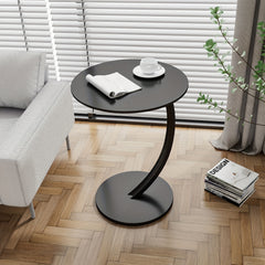 C Shaped End Table For Couch Sofa And Bed