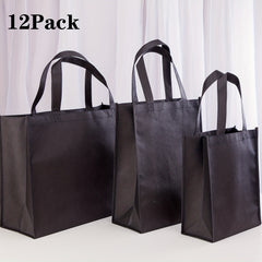 Reusable Tote Bags With Handles Eco Friendly Sturdy Fabric