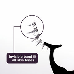 Natural Look Short Japanese False Eyelashes TS11