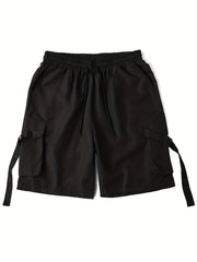 Men's Cargo Shorts Tech Wear for Summer