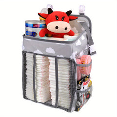 Large Capacity Hanging Storage Bag for Cribs and Carriages