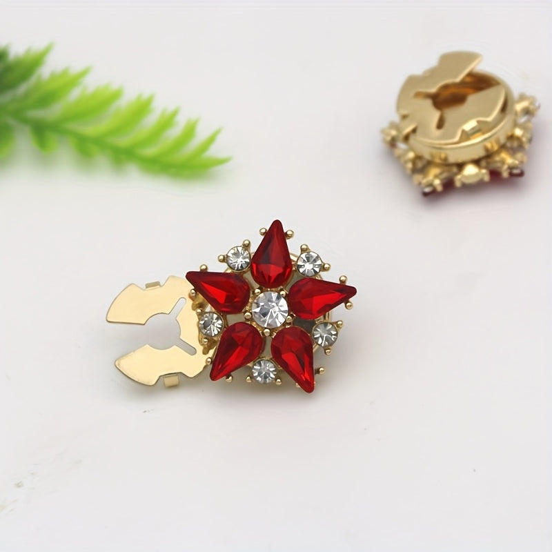 Star Decorative Shirt Button Set for Business Casual Dress