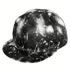 Lightning Pattern Snapback Cap Sun Protection Hip hop Cap
