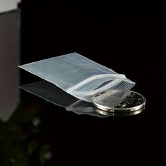 100pcs Mini Zip Baggies Plastic Bags Small Zipper Bag