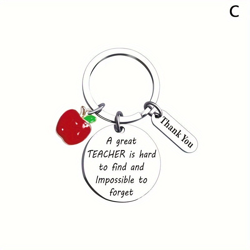 Metal Keychain Keyring Teacher's Gift Christmas Gift