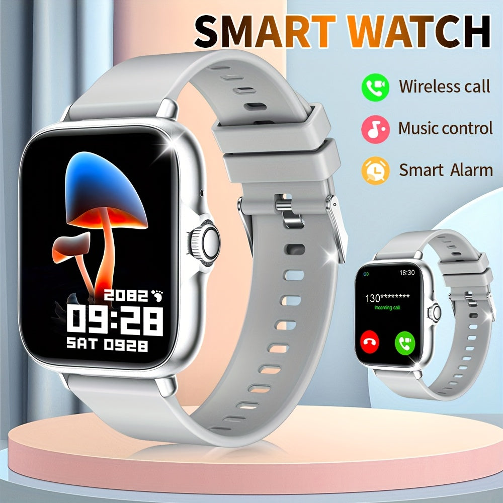 Smartwatch Sports Watch 1.83in HD Screen Voice Assistant Unisex Fitness