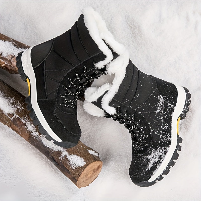 Women's Winter Snow Shoes Non slip High Top Comfortable Travel Shoes
