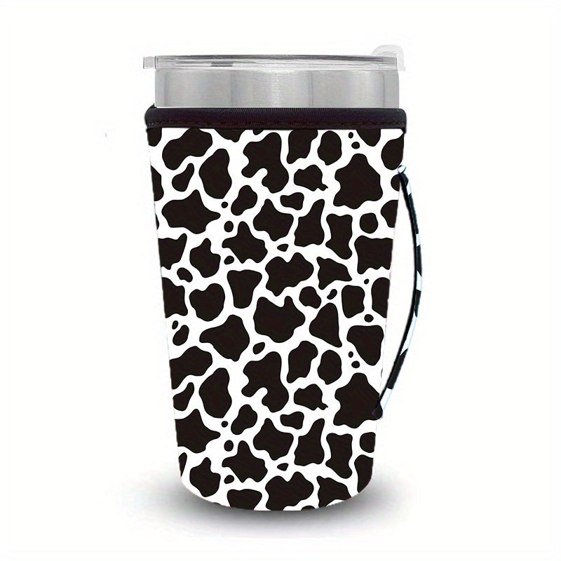 Reusable Neoprene Insulated Sleeve for Iced Coffee