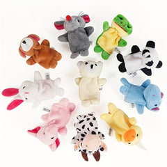 Holiday Finger Puppet Role Playing Toy Set
