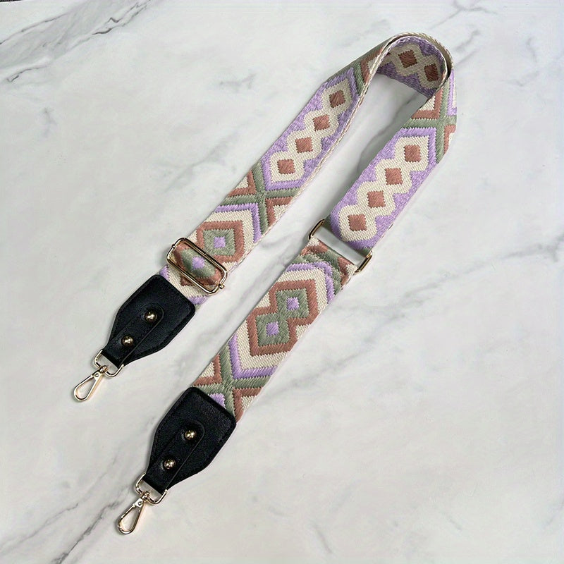 Vintage Wide Bag Strap Lightweight Accessory