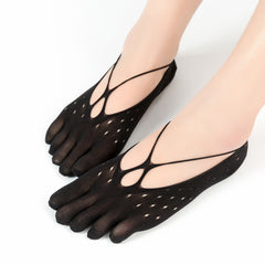 Women's Ankle Compression Socks 1 Pair Breathable Non Slip Solid Socks