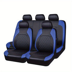 PU Leather Car Seat Cushion Protector Pad Anti Scratch for Sedans SUVs Pickups